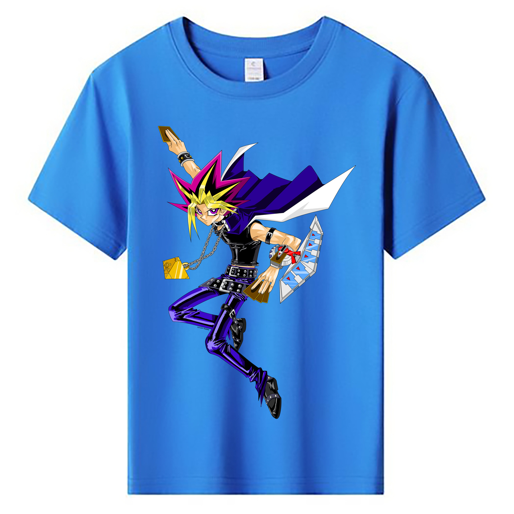 （画像用） 遊☆戯☆王 Yu-Gi-Oh! 綿100％キッズTシャツ（フロントプリント）